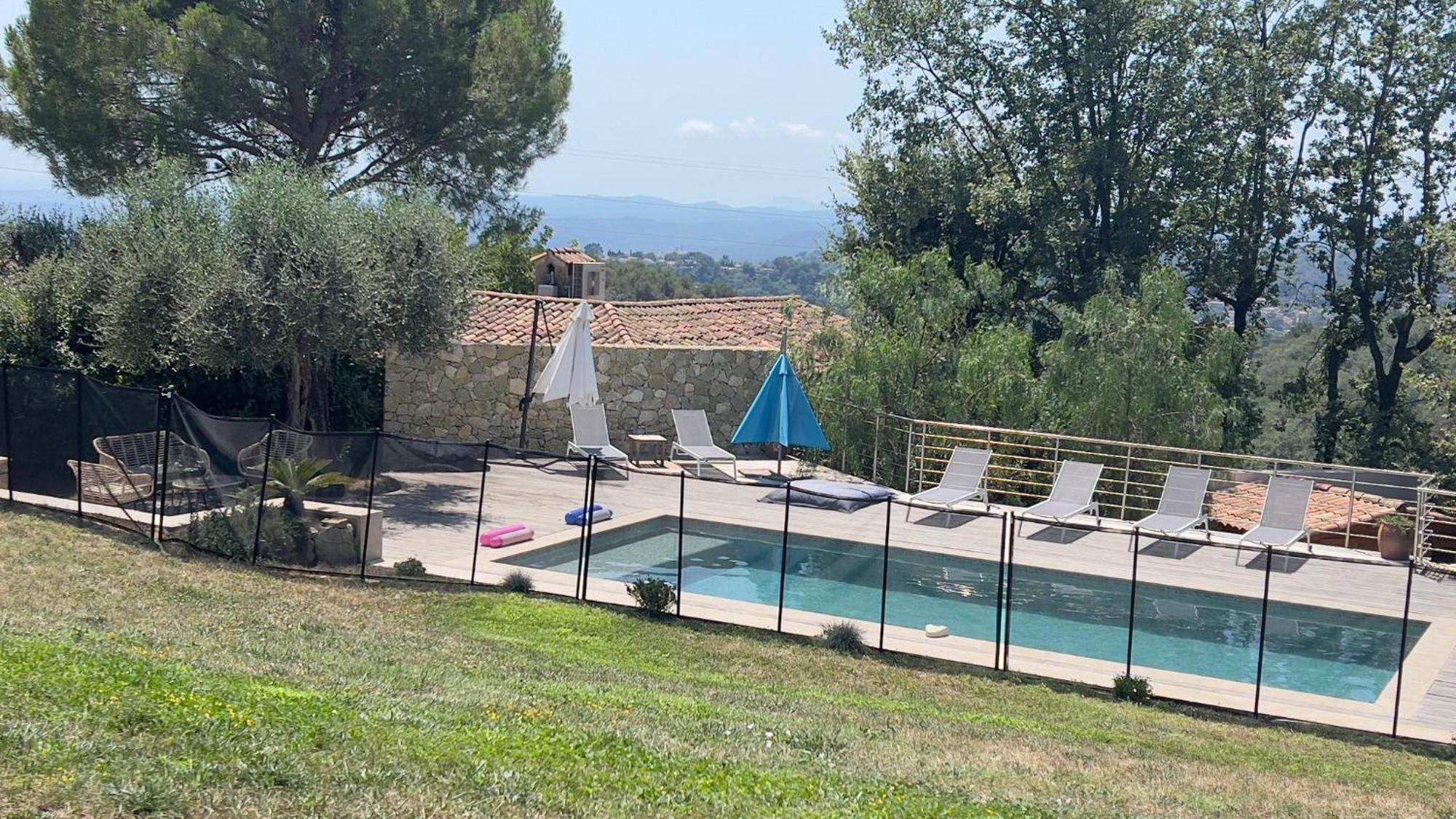 Magnifique Villa Moderne Avec Piscine La Gaude Exteriér fotografie